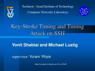 Key-Stroke Timing and Timing Attack on SSH