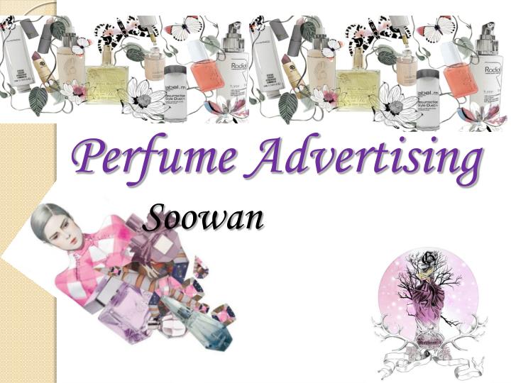 perfume advertising