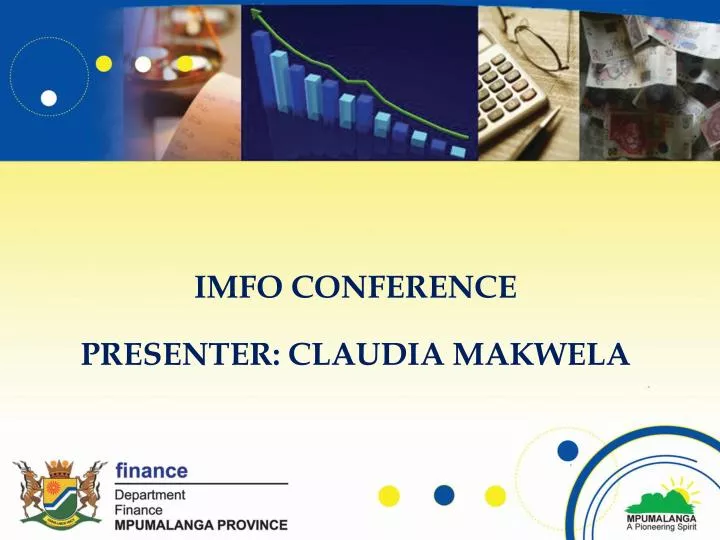imfo conference presenter claudia makwela