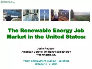 The Renewable Energy Job Market in the United States: