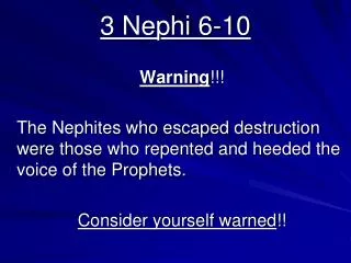 3 Nephi 6-10