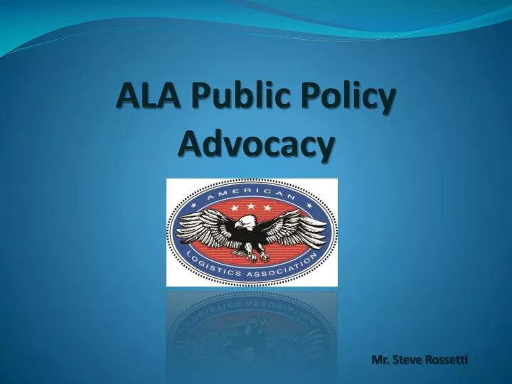 ala public policy advocacy