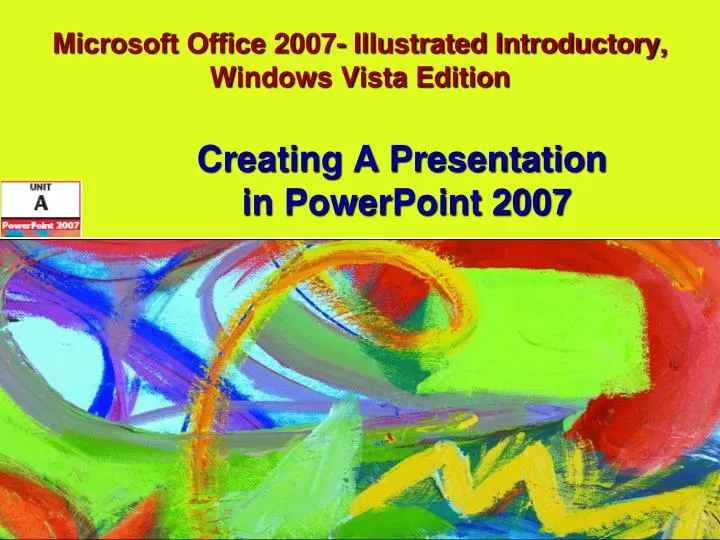 microsoft office 2007 illustrated introductory windows vista edition