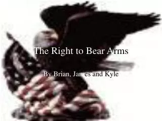 The Right to Bear A rms