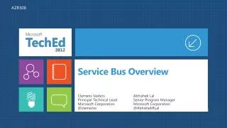 Service Bus Overview