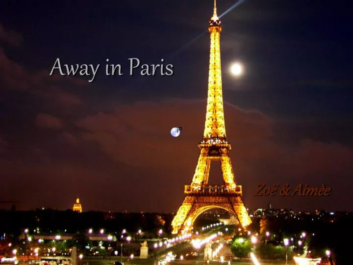 away in paris