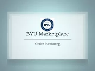 BYU Marketplace