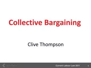 Current Labour Law 2011