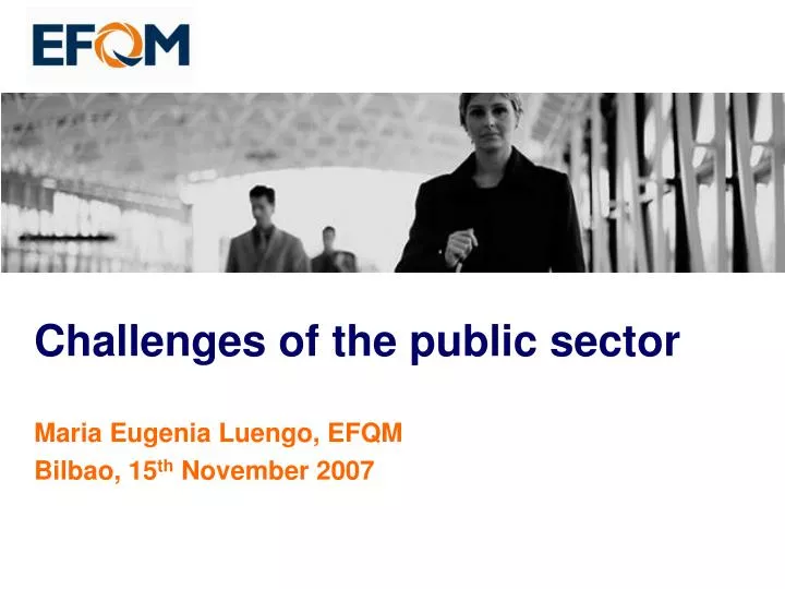 challenges of the public sector