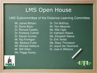 LMS Open House