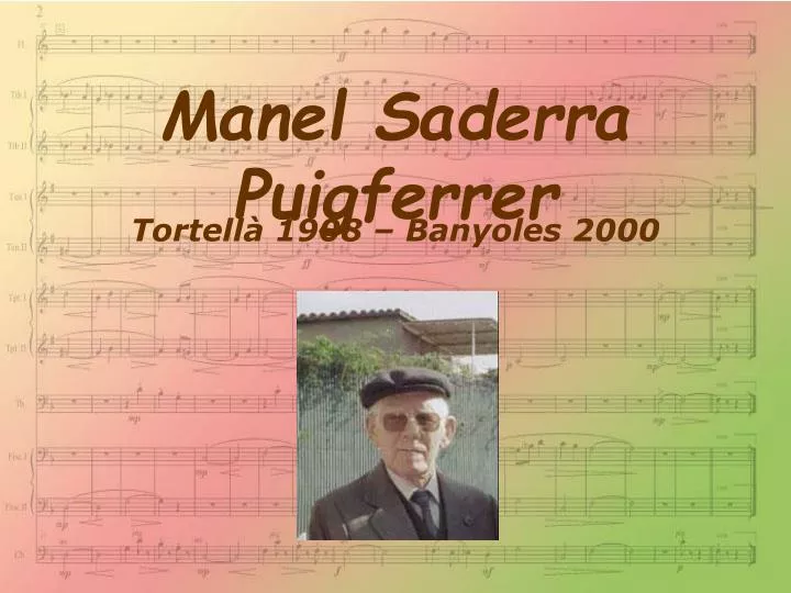 manel saderra puigferrer