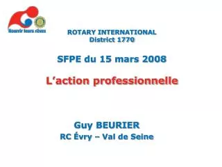 guy beurier rc vry val de seine