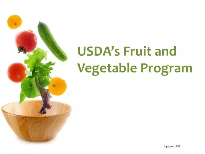 usda s fruit and vegetable program