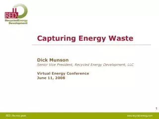 Capturing Energy Waste