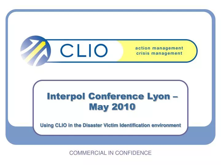 interpol conference lyon may 2010