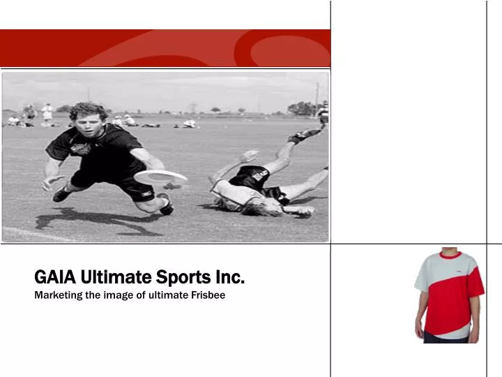 gaia ultimate sports inc marketing the image of ultimate frisbee