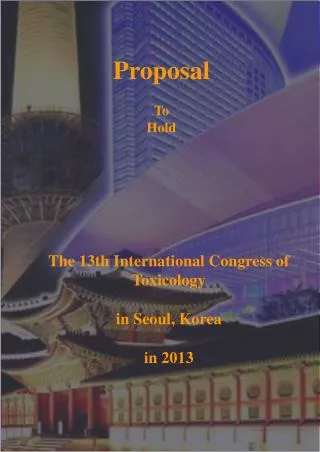 Proposal To Hold