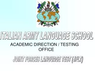 ITALIAN ARMY LANGUAGE SCHOOL