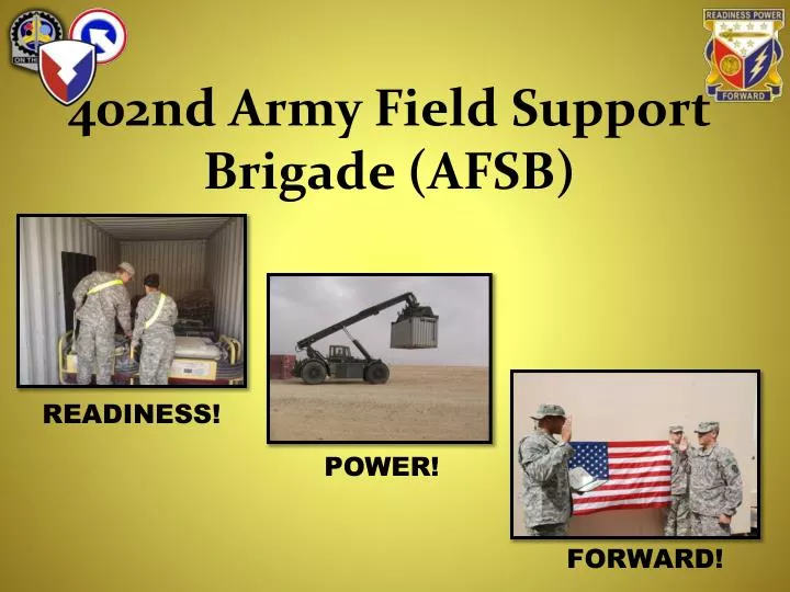 402nd army field support brigade afsb