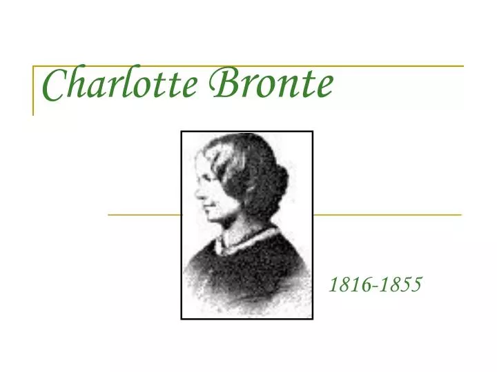 charlotte bronte