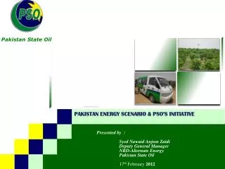 Pakistan State Oil