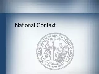 National Context