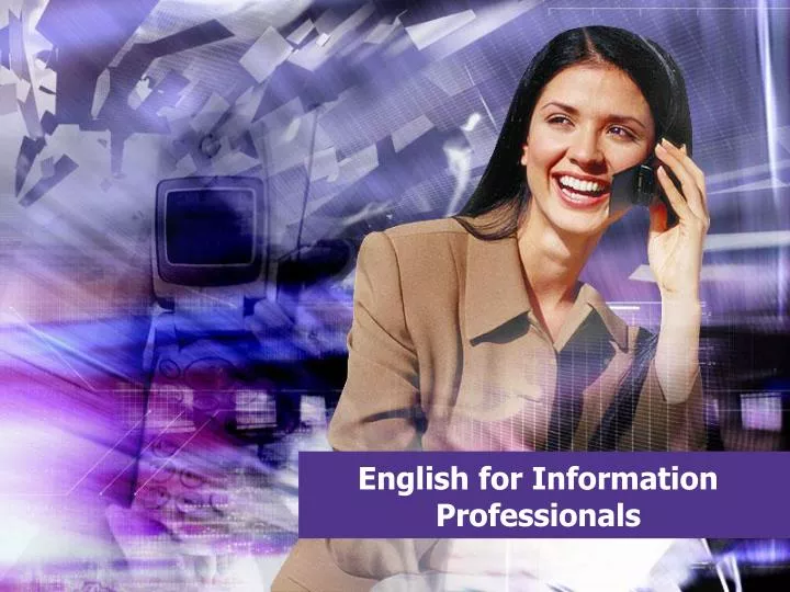 english for information professionals