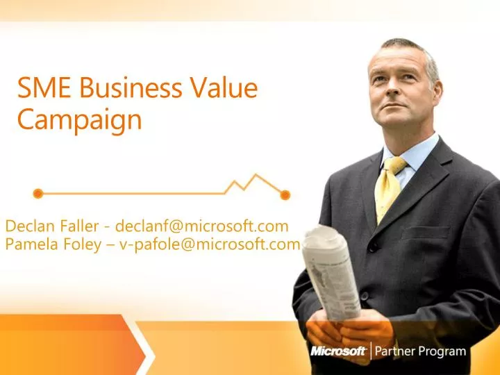 sme business value campaign