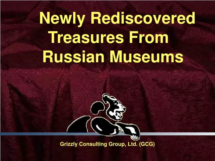 newly rediscovered treasures from russian museums