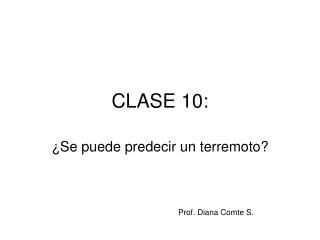 CLASE 10:
