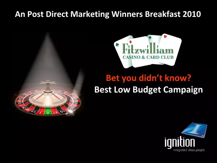 an post direct marketing winners breakfast 2010
