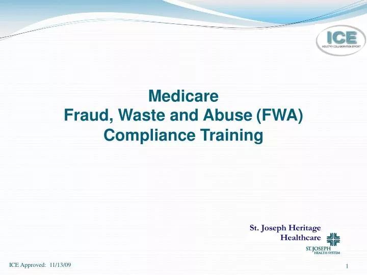 medicare fraud waste and abuse fwa compliance training