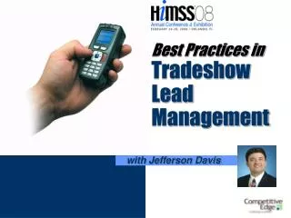Best Practices in Tradeshow Lead Management