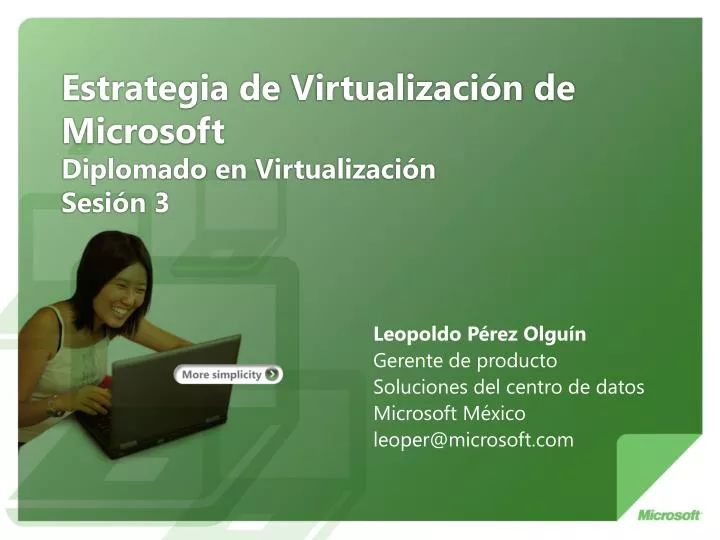estrategia de virtualizaci n de microsoft diplomado en virtualizaci n sesi n 3
