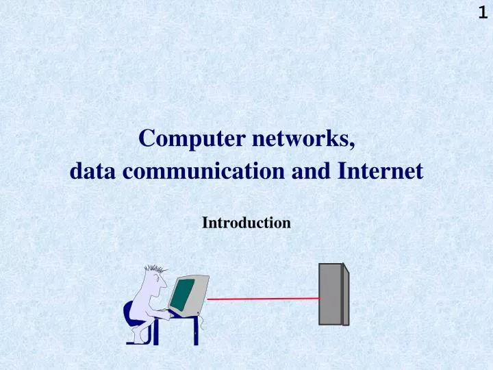 computer networks data communication and internet