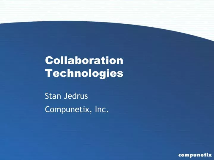 collaboration technologies