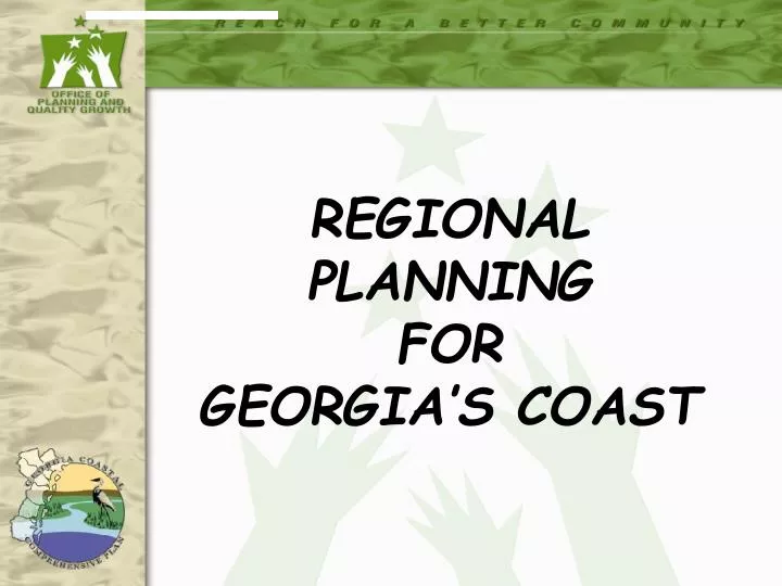 regional planning for georgia s coast