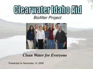 Clean Water for Everyone