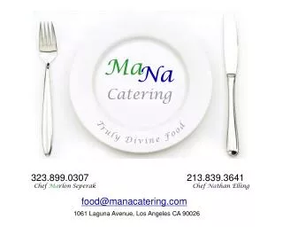 MaNa Catering