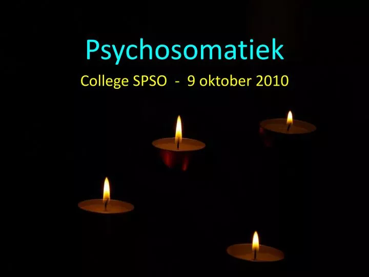 psychosomatiek