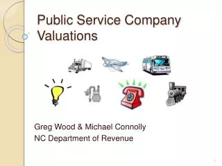 Public Service Company Valuations