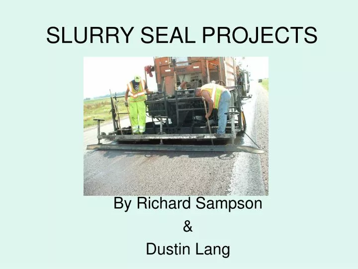 slurry seal projects