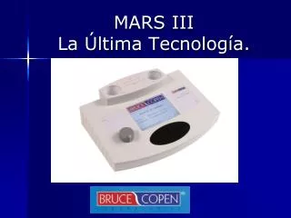 mars iii la ltima tecnolog a