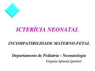 icter cia neonatal