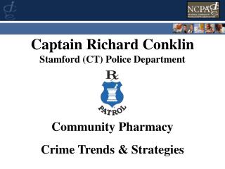 Captain Richard Conklin Stamford (CT) Police Department