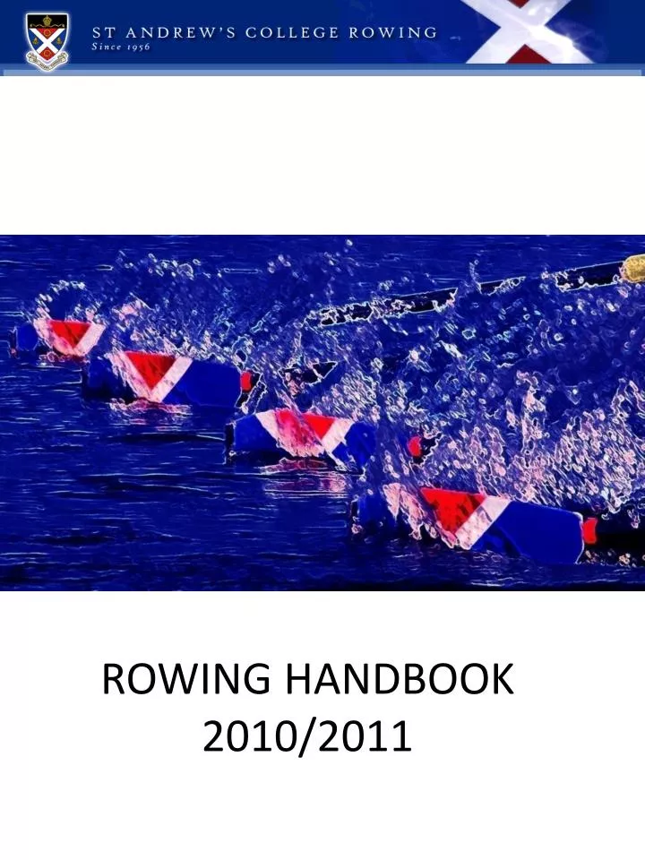 rowing handbook 2010 2011