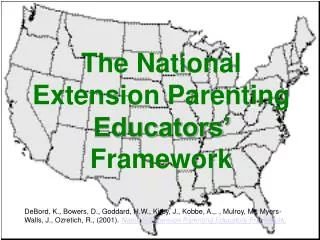 The National Extension Parenting Educators’ Framework