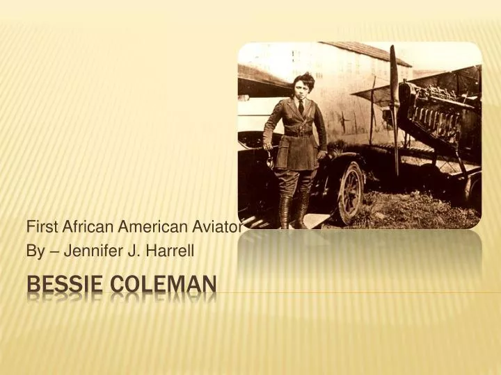 first african american aviator by jennifer j harrell