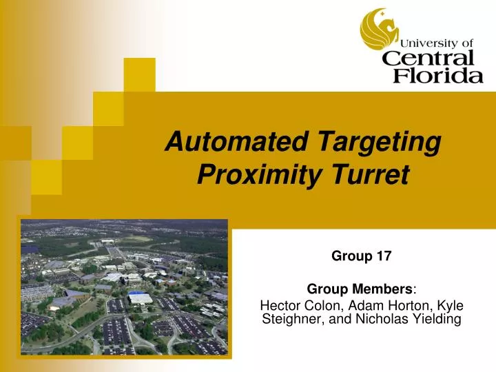 automated targeting proximity turret