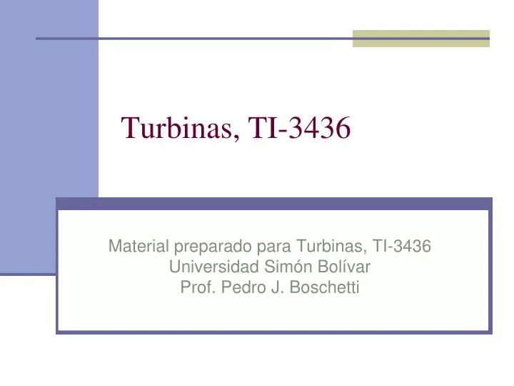 turbinas ti 3436